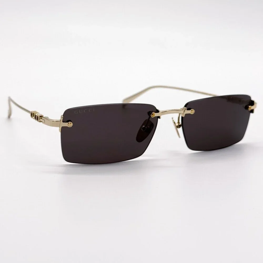 NEW GUCCI SUNGLASSES GOLD MEN EYEWEAR GUCCI GG1941S 001